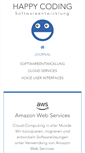 Mobile Screenshot of happy-coding.com