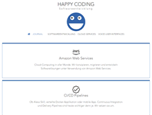 Tablet Screenshot of happy-coding.com